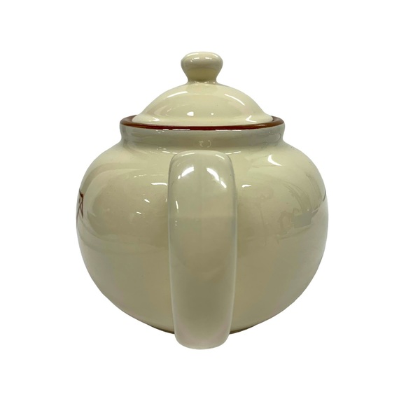 Terra Cotta 40 Ounce Teapot By Coastline Imports - Picture 4 of 9